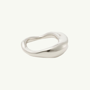 Clothing: Moulded Ring - Silver