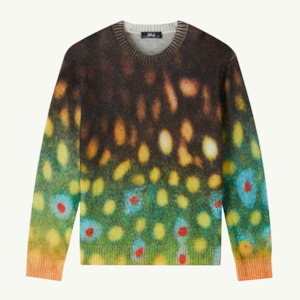 A.P.C. x Tame Impala Rocker Sweater - Brown/Green