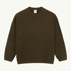 Clothing: Alex Sweater - Brown