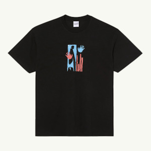 Clothing: Sitting Hands Tee - Black