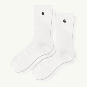 Madison Pack Socks - White/Black