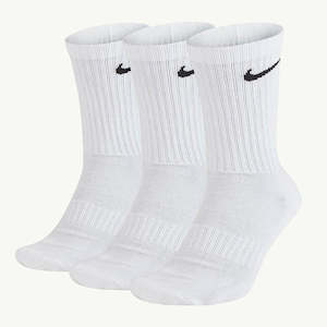 Nike Everyday Cush Crew 3Pk - White