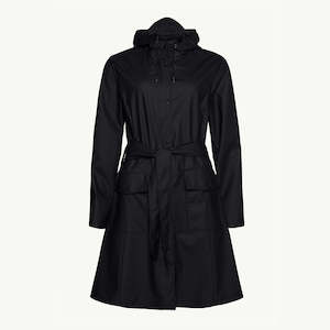 Clothing: Long Curve Jacket - Black