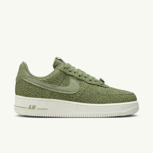 Clothing: Women's Air Force 1 Low Safari - 'Oil Green'