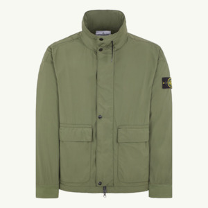 Clothing: Jacket Patch Two Way Zip High Neck - Musk 5980