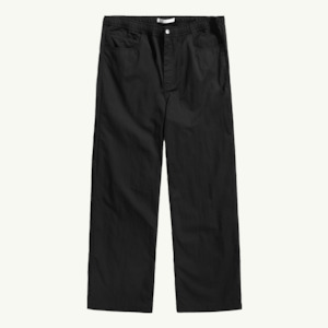 Ragnar Fine Broken Twill Pant - Black