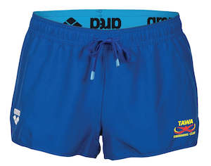 Tawa Swim Club Women's Solid Short - Royal