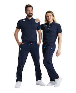 Women: Arena Team Unisex Solid Track Pants - Navy