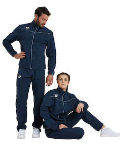 Women: Arena Team Unisex Panel Jacket - Navy