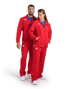 Arena Team Unisex Panel Jacket -  Red