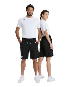 Arena Team Unisex Panel Bermuda - Black