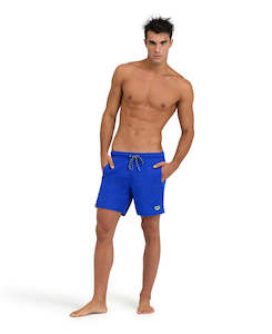 Arena Men's Pro_File Logo Beach Boxers - Blue