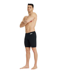 Arena Performance Men's Solid Team Jammer - Black-White