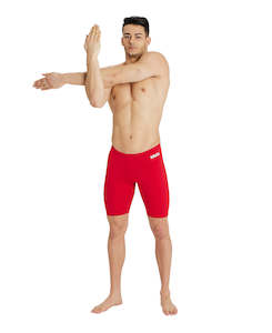 Arena Performance Men's Solid Team Jammer - Red-White