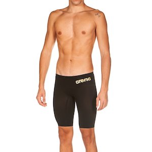 Men Technical Racing: Arena M Carbon Air2 Jammer - Black-Black-Gold