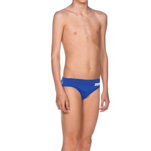 Arena Boy's Solid Brief Royal-White