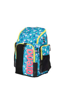 Arena Spiky III Backpack 45 Allover Team Confetti Black