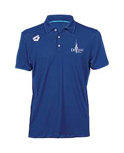 Home Page: Dive NZ Unisex Solid Coach Polo - Royal