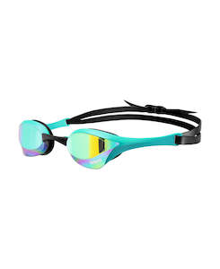 Racing Goggles: Arena Cobra Ultra Swipe Mirror Emerald-Peacock