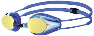 Training Goggles Junior Kids: Arena Tracks Jr Mirror Blue