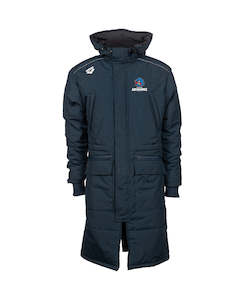 Aquahawks Swim Club: Aquahawks Team Parka Solid - Navy