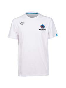 Aquahawks Unisex Panel T-Shirt - White