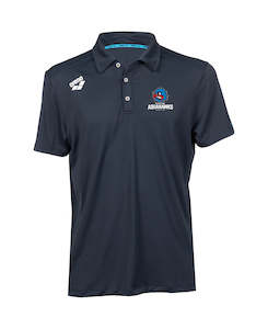 Aquahawks Unisex Solid Polo - Navy