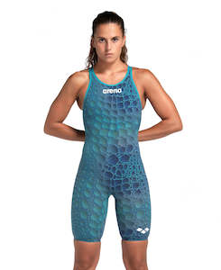 Women's LTD ED Open-Back Powerskin Carbon Air2 Kneeskin Abyss Caimano