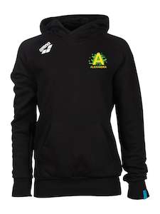 Alexandra Swimming Club: Alexandra Jr Hooded Panel Sweatshirt - Black