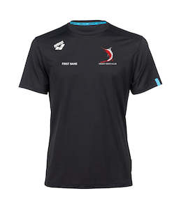 Coast Swim Club: Coast Swim Club Unisex Team T-Shirt Solid - Black