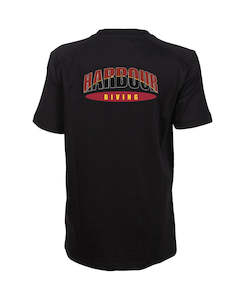 Harbour Diving Jr Panel T-Shirt - Black