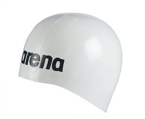 arena Pro II Moulded Swim Cap White