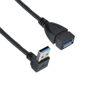 Argent USB 3 Right Angle Pigtail