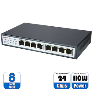 8 Port Gigabit POE Switch