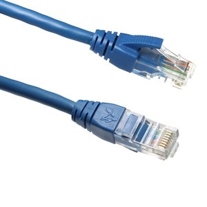 0.5m Argent Cat 5e Patch Lead Blue