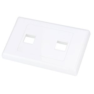 2 Hole Keystone Face Plate