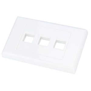 3 Hole Keystone Face Plate