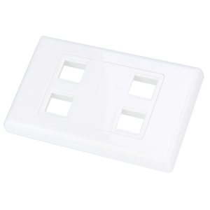 4 Hole Keystone Face Plate