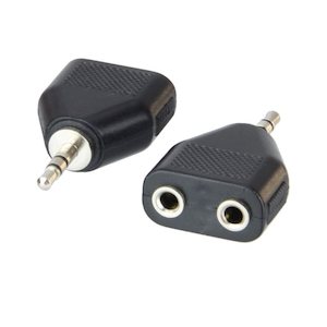 AV Cables and Items - darkstar.co.nz: Stereo Splitter – Moulded