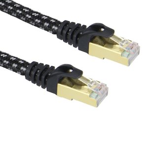 Cat 6 Patch Leads - darkstar.co.nz: 0.6m Argent 7014 Deluxe Cat 6 Patch Lead