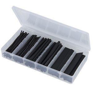 Heat Shrink Tubing Pack Black