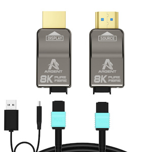 Argent 8K Detachable Head Pure Fibre HDMI Cable – 20m