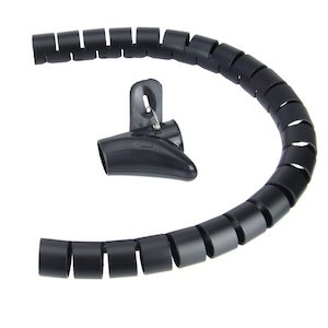 Cable Spine Wrap – 30mm x 10m Black