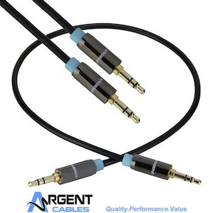 Products: 0.4m 7 Series Argent 3.5mm Male to Male Cable