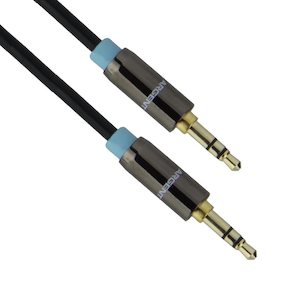 0.6m 7 Series Argent 3.5mm Male to Male Cable