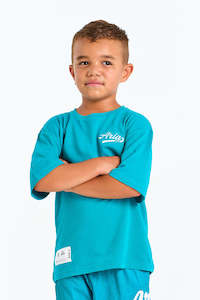 Junior Oversized Tee - Teal