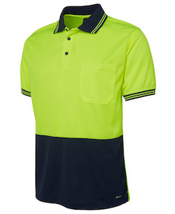 HI VIS S/S TRADITIONAL POLO - XL Version Aria Discount