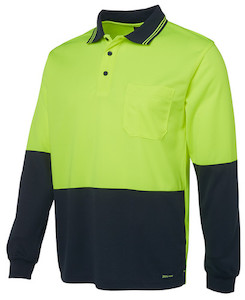 HI VIS L/S TRAD POLO Aria Discount