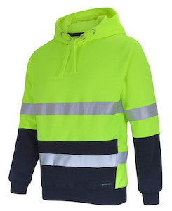 HI VIS D+N 330G PULLOVER HOODIE Aria Discount