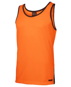 JB's Hi Vis 4602.1 Contrast Singlet 6HCS4 Aria Discount